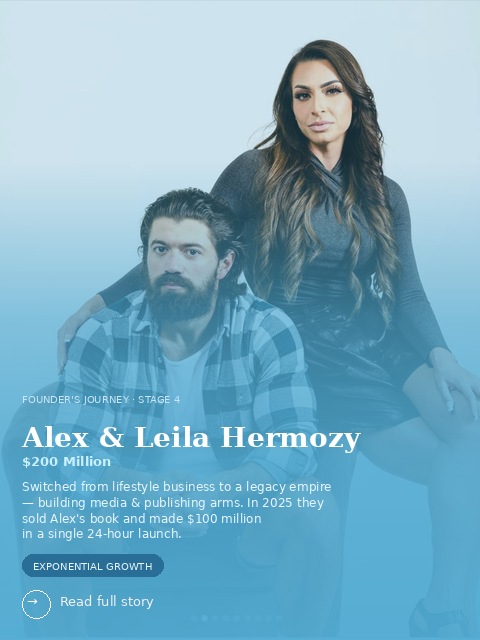 Alex and Leila Hormozi